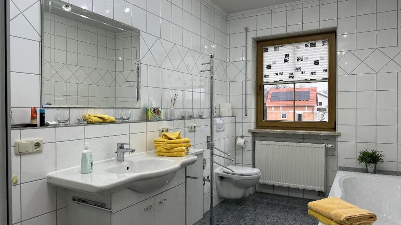 Ferienwohnungen Sonnleite Friedenfels Esterno foto